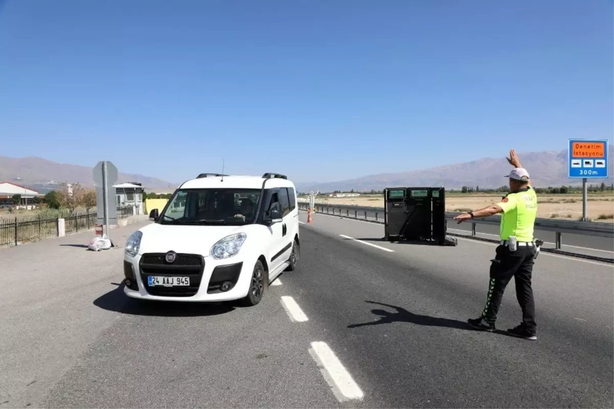 Erzincan\'da trafik denetimi yapıldı