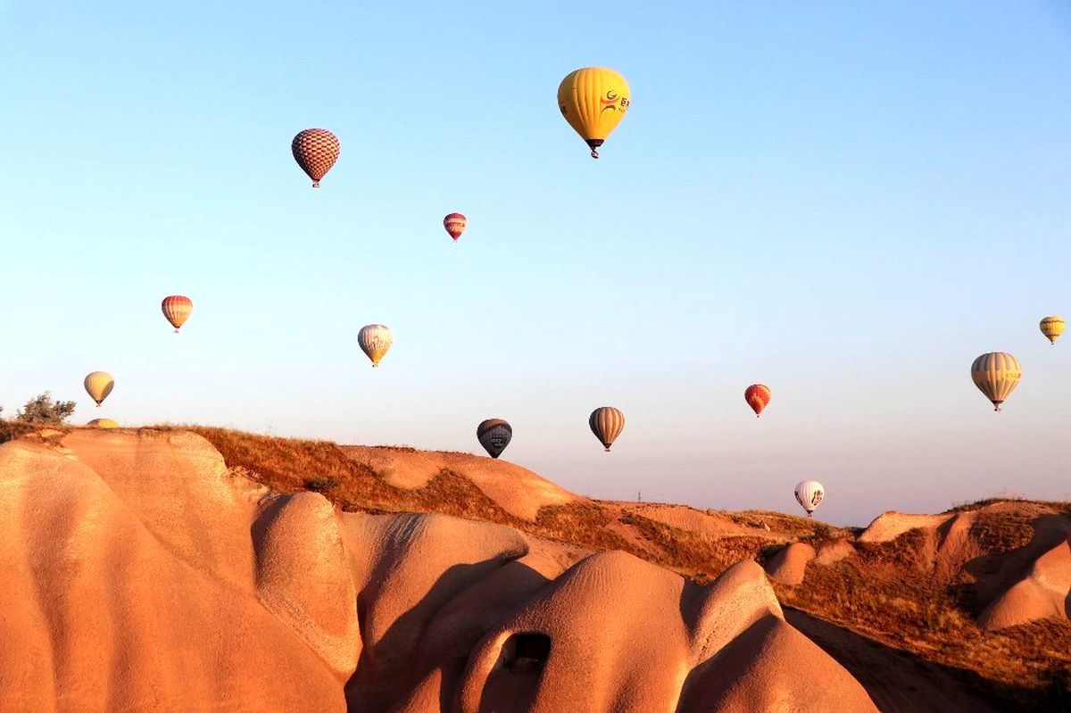 Kapadokya\'da balon turları iptal oldu