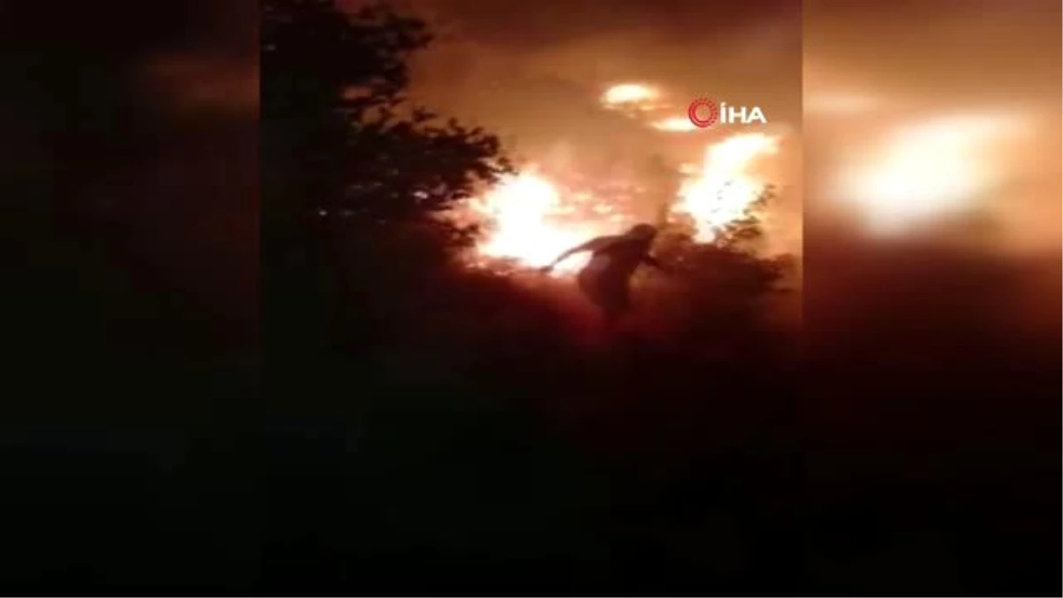 Manavgat ilçesi bayrama iki büyük yangınla girdi