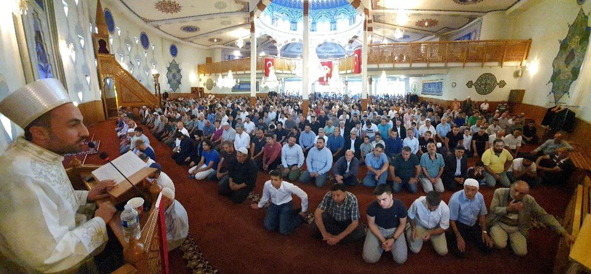 Mannheim\'da bayram coşkusu