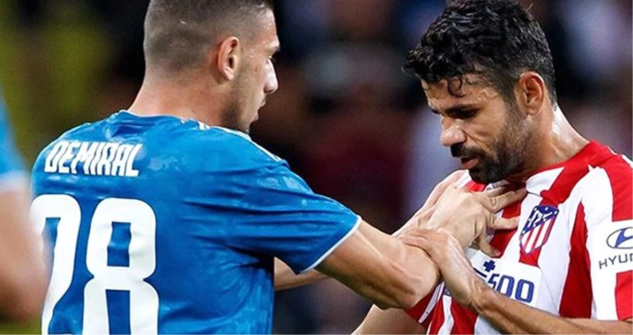 Merih Demiral ile Diego Costa arasında gerginlik! Geceye damga vurdu