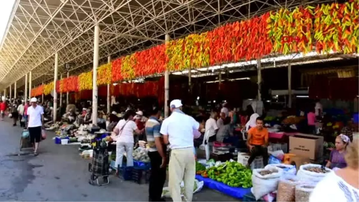 MUĞLA KURU PATLICANIN KİLOSU ALTINLA YARIŞIYOR