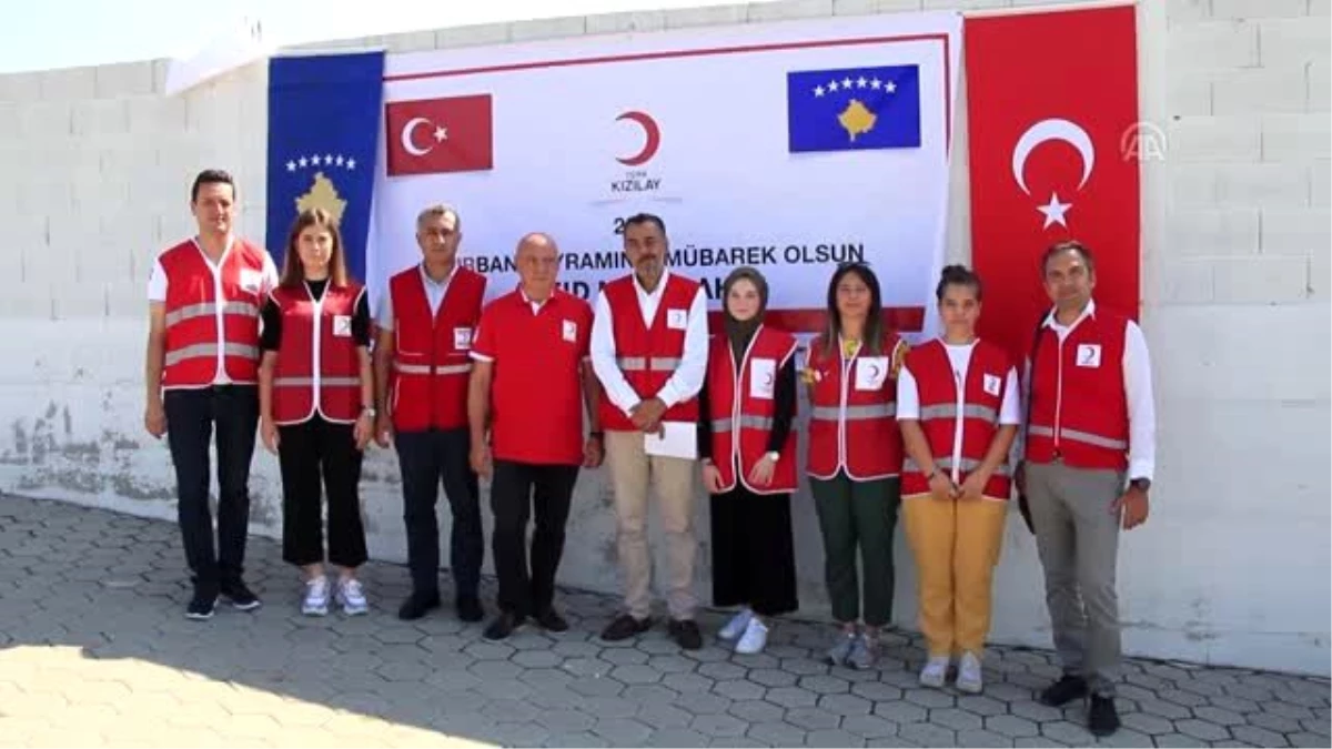 Türk Kızılaydan Kosova\'da kurban bağışı