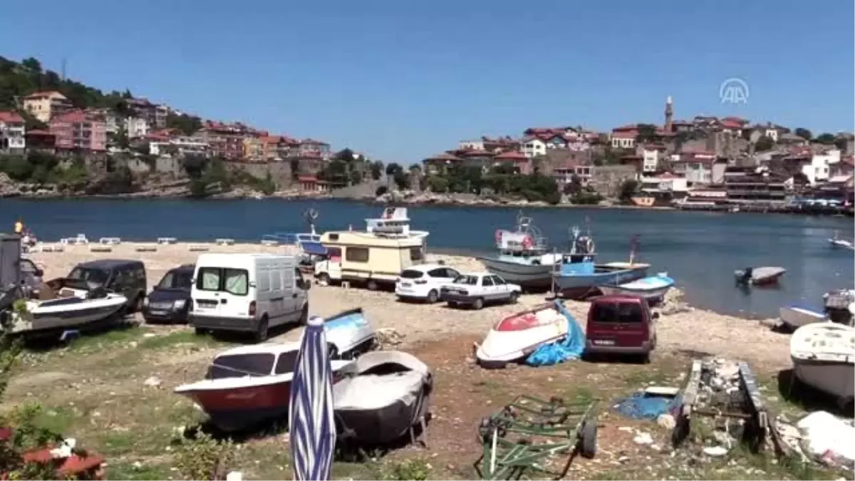 Amasra\'da bayram tatili yoğunluğu