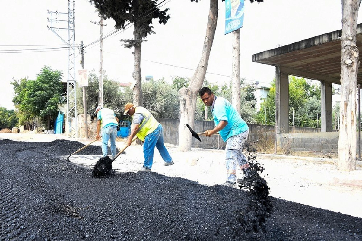 Büyükşehir Belediyesi\'nin asfalt çalışmaları devam ediyor