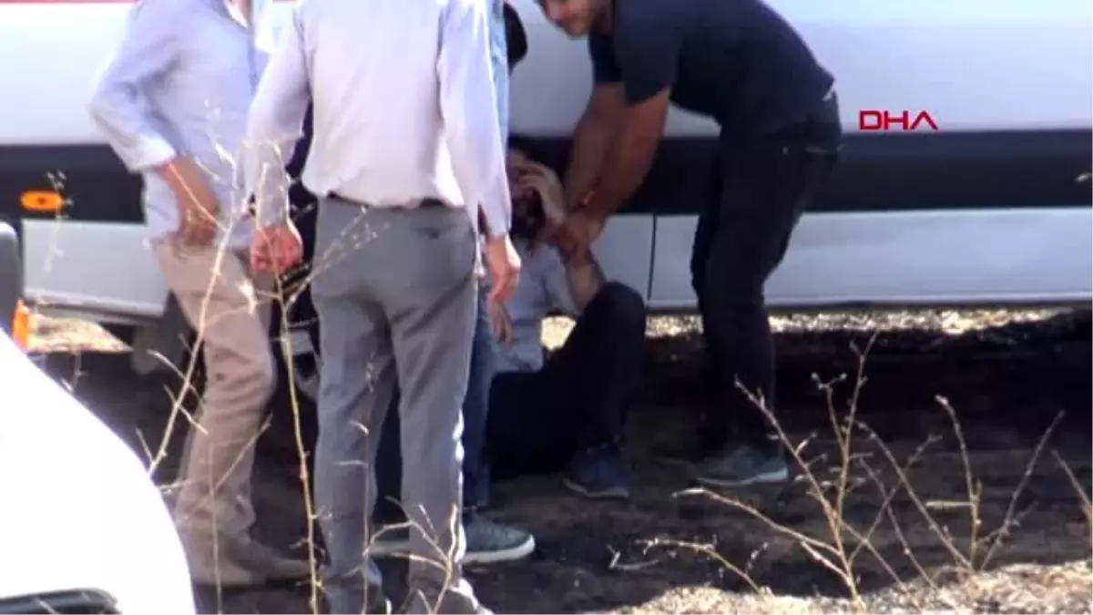 DİYARBAKIR Lice\'de otomobil şarampole devrildi 1 ölü, 4 ağır yaralı-1
