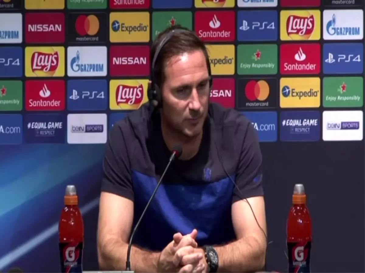 Frank Lampard: "Kulüp için çok önemli bir maça çıkacağız"