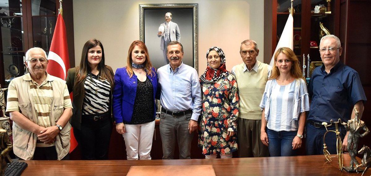 Başkan Ataç\'a ziyaretler sürüyor