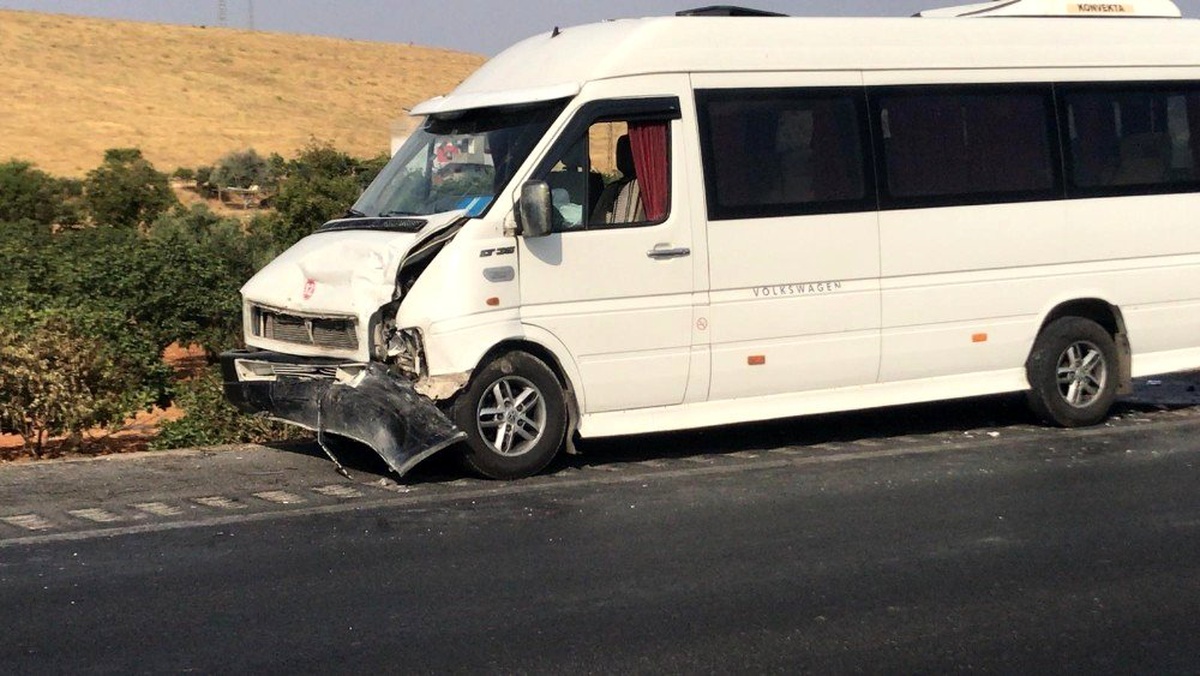 Gaziantep\'te zincirleme trafik kazası: 7 yaralı