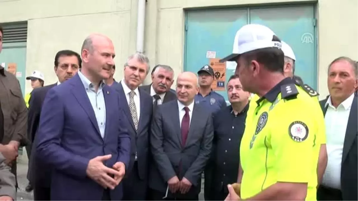 Soylu, trafik denetiminde bulundu (1)