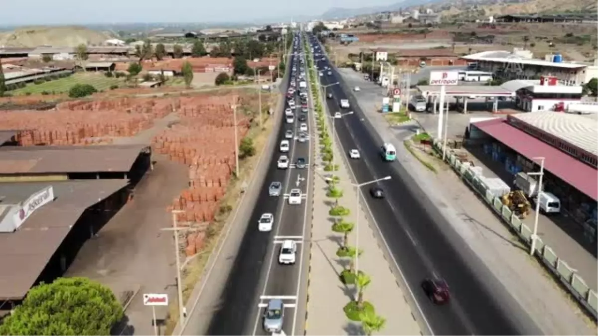 Tatilciler dönüş yolunda