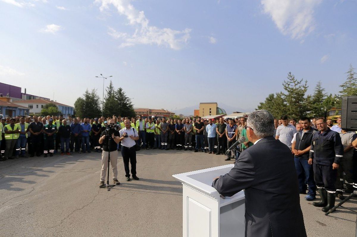 Büyükşehir ailesi bayramlaştı