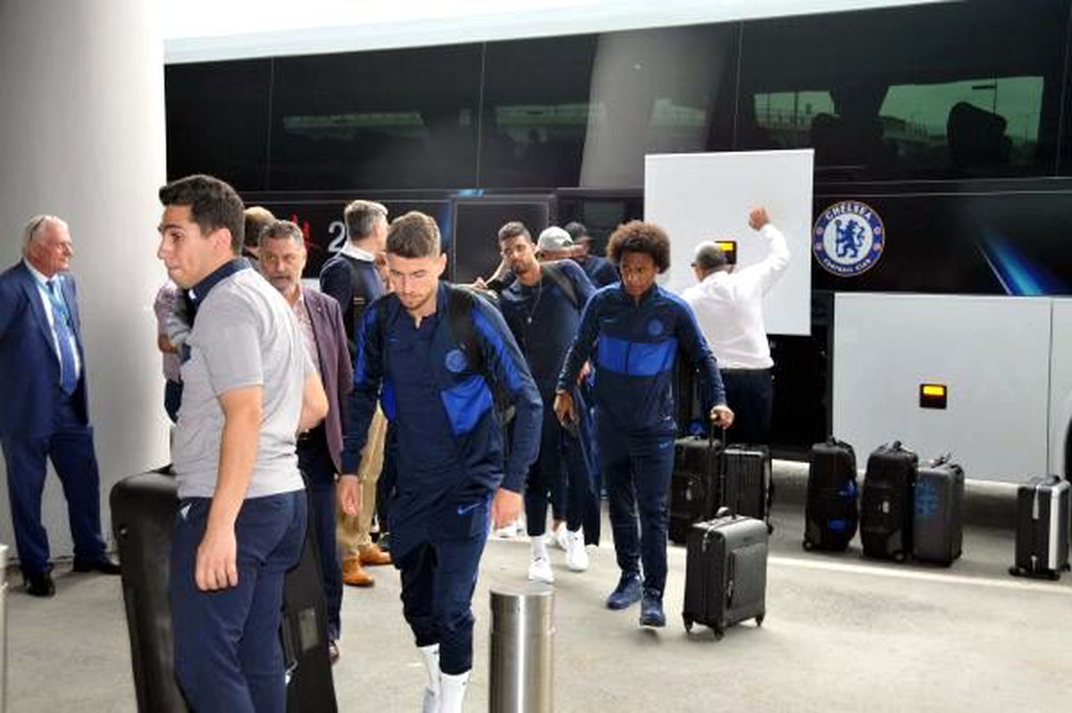 Chelsea, İstanbul\'dan moralsiz ayrıldı