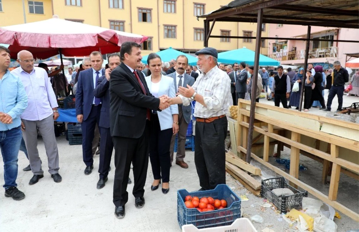 Erzincan Valisi Ali Arslantaş, Refahiye ilçesinde incelemelerde bulundu