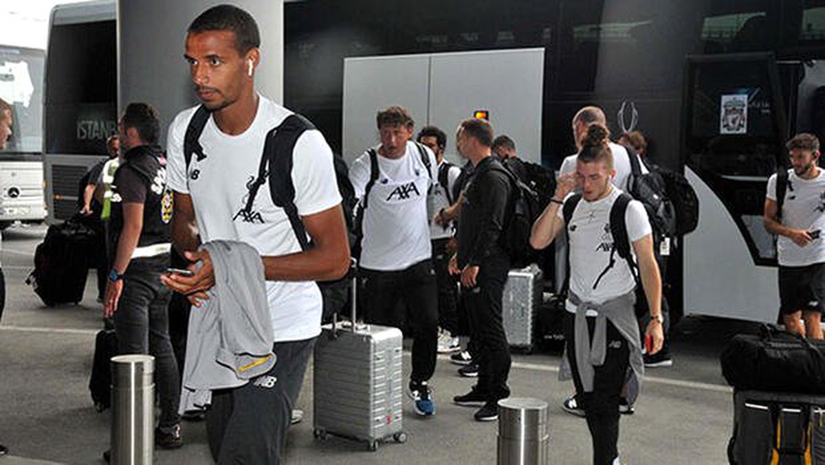 Liverpool, İstanbul\'dan ayrılarak İngiltere\'ye gitti