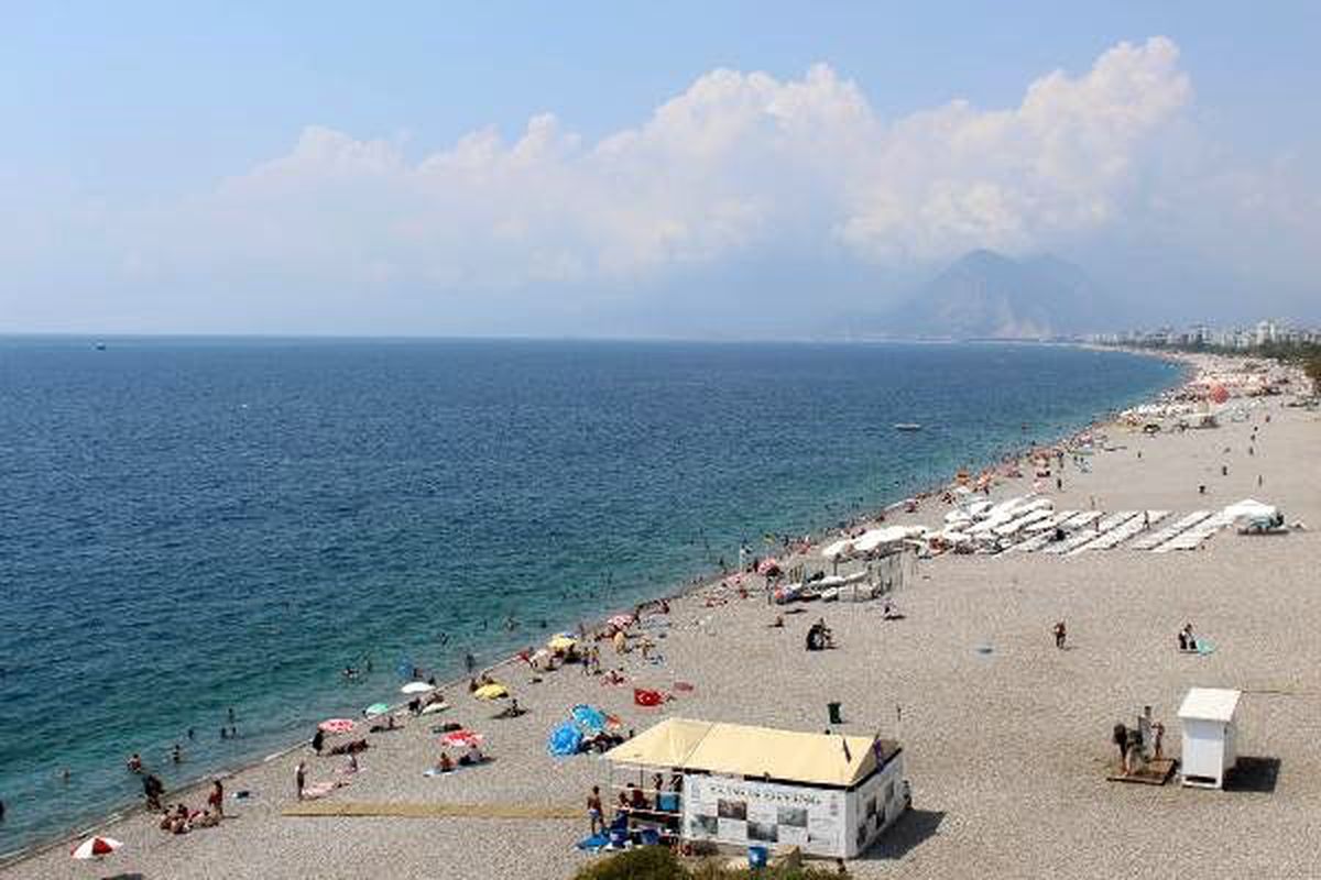 Nem bulutu Antalya\'yı kapladı