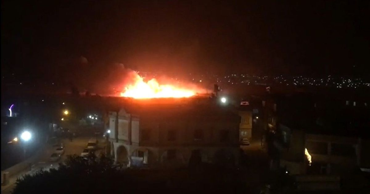 Sınırda terör örgütü YPG provokasyonu