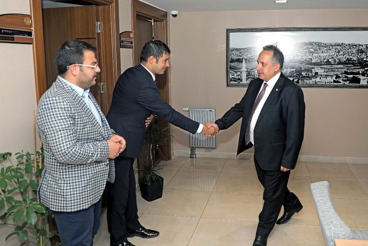 Talas Belediyesi personelleri bayramlaştı