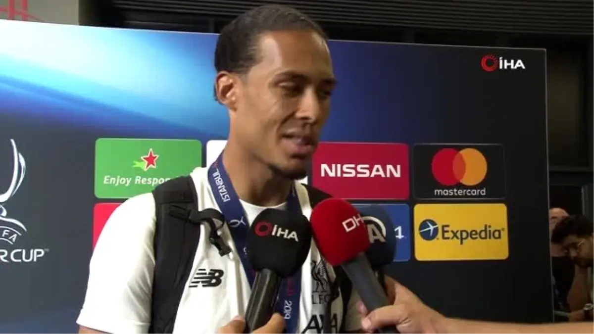 Virgil van Dijk: "Kupayı kazandığımız için mutluyum"