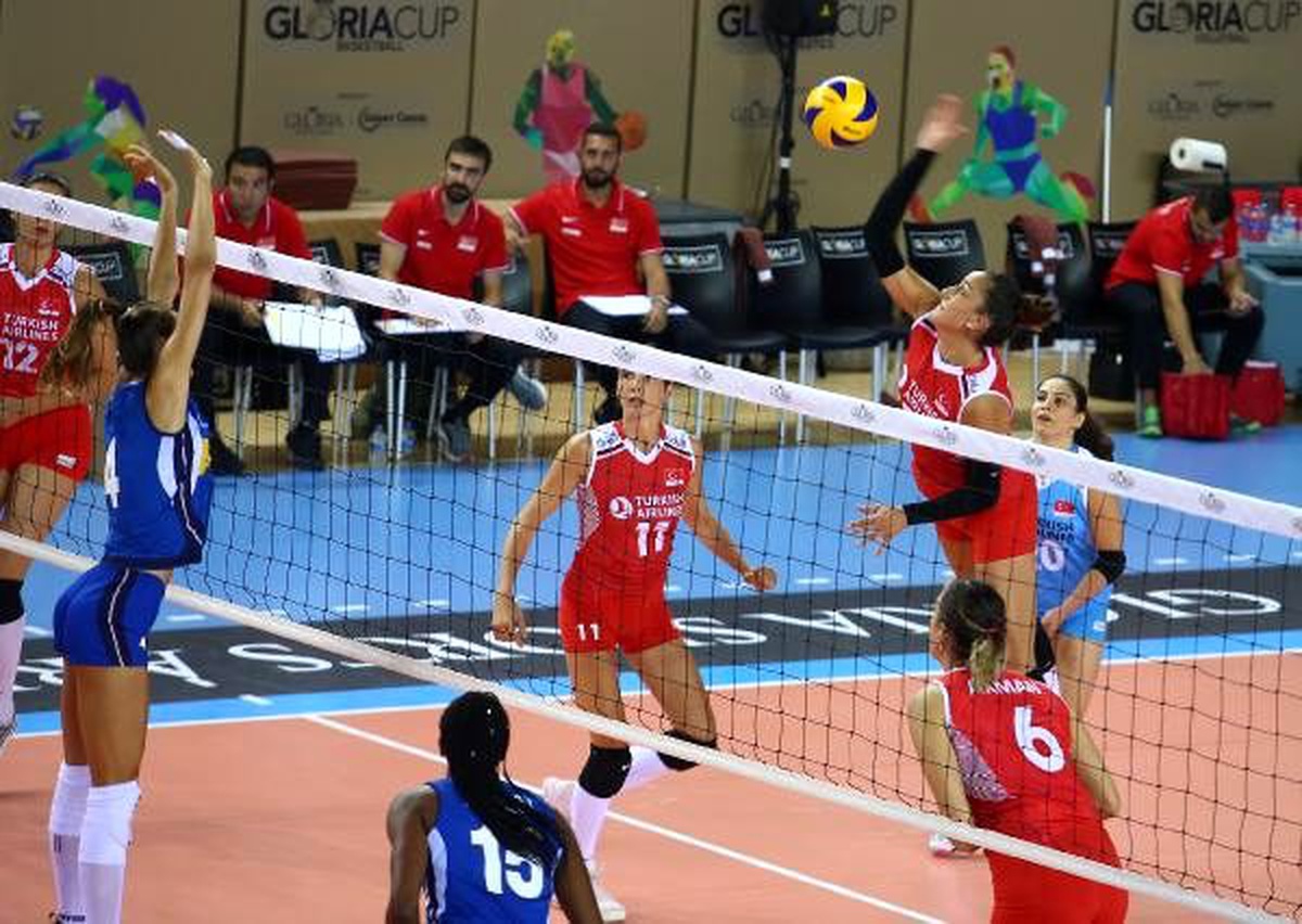 A Milli Kadın Voleybol Takımı, Gloria Cup\'taki ikinci galibiyetini aldı