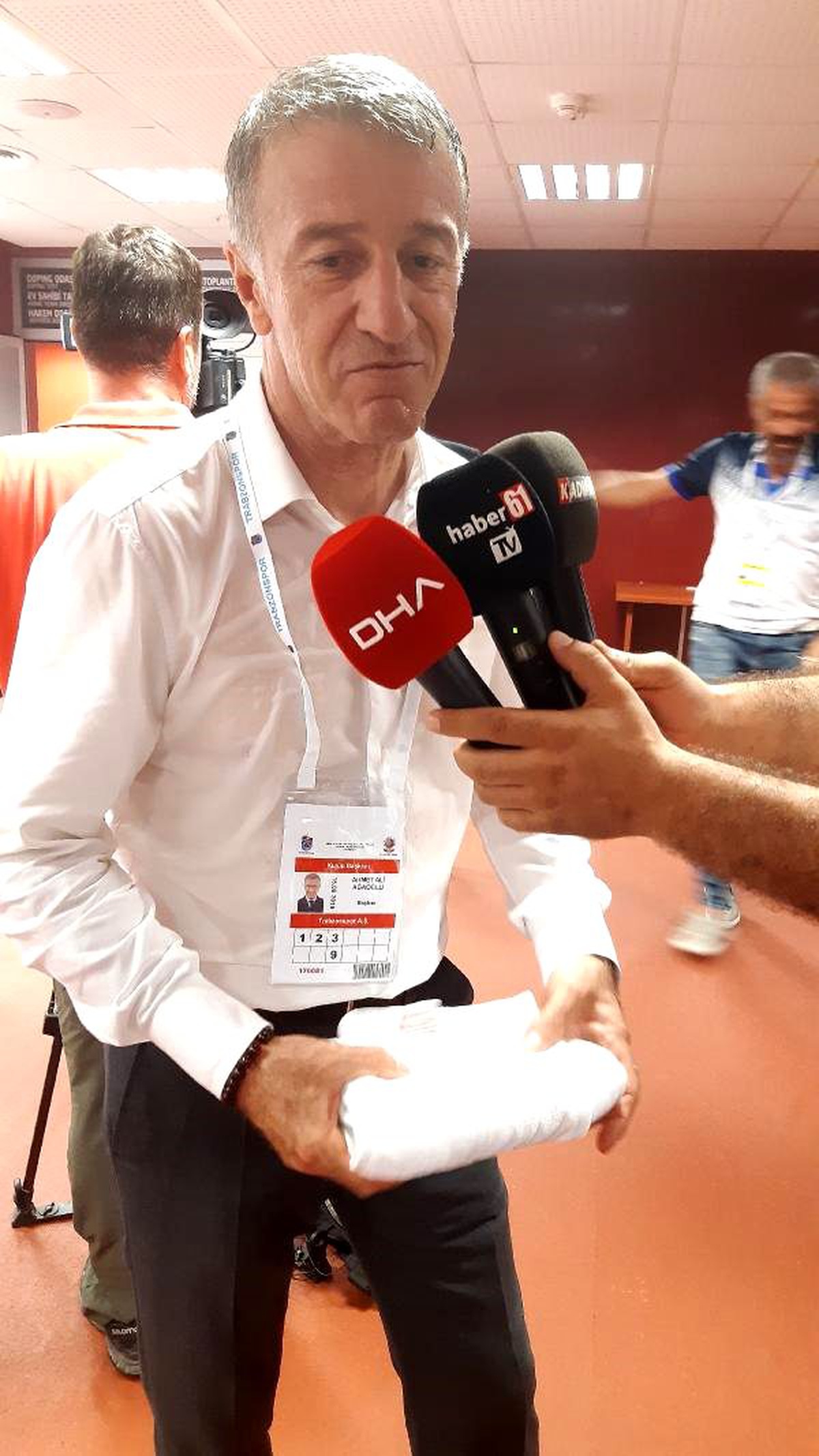 Ağaoğlu: Trabzonspor\'un hedefi her zaman zirvedir