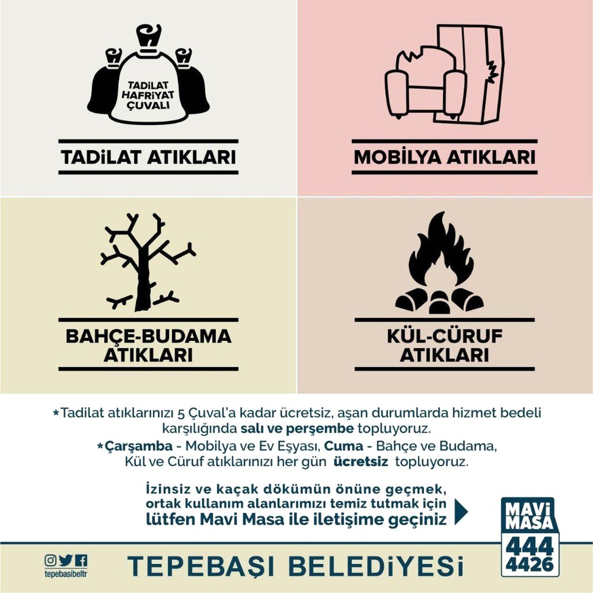 \'Atıklarınızı belli gün saatlerde dışarı çıkartın\' çağrısı
