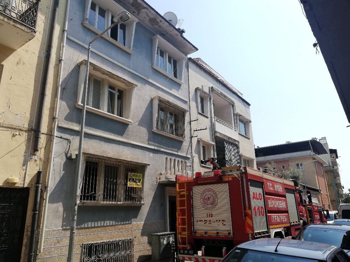 Aydın\'daki ev yangını korkuttu