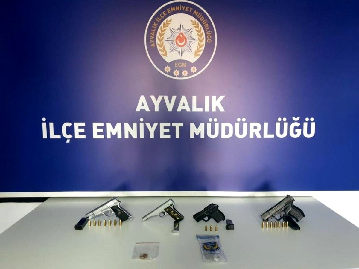 Ayvalık\'ta polisten huzur operasyonu
