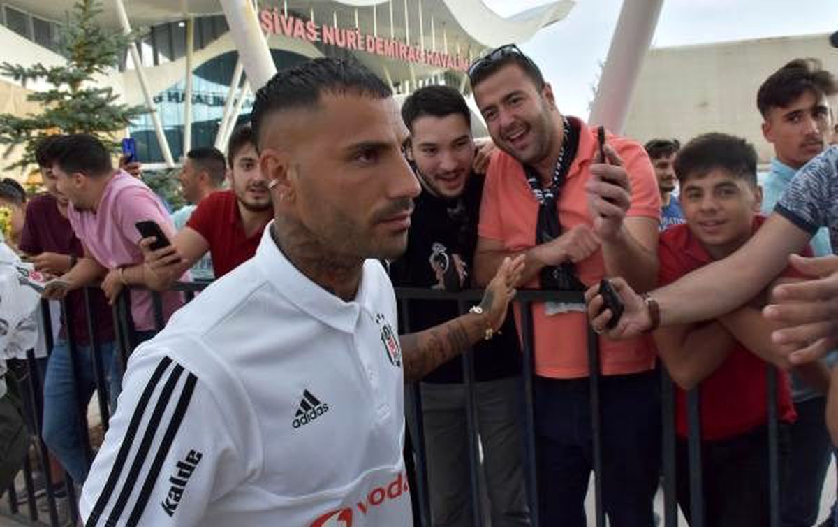 Beşiktaş kafilesi Sivas\'a geldi