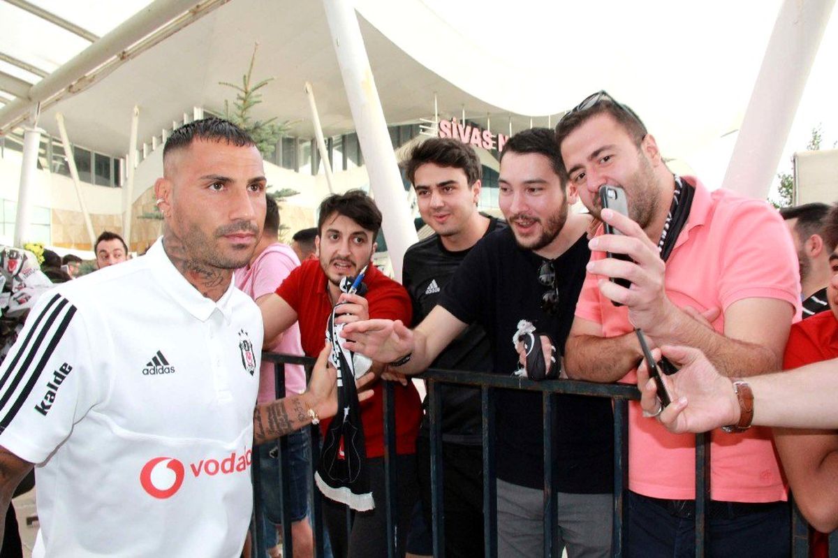 Beşiktaş kafilesi Sivas\'ta