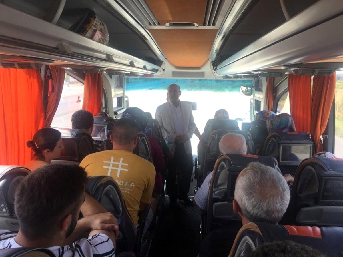 Biga\'da kurban bayramı sonrası trafik uygulaması