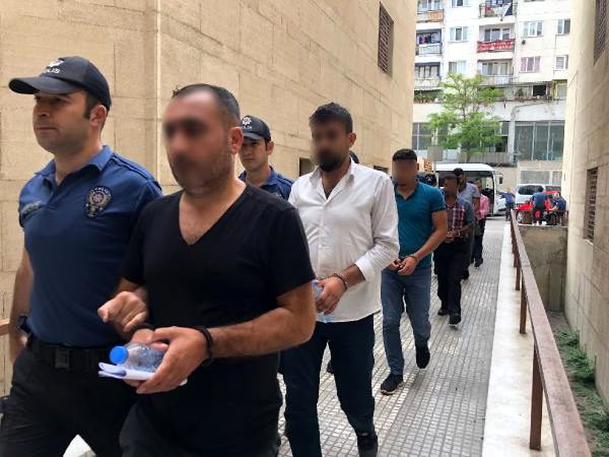 Bursa\'da PKK/KCK operasyonunda gözaltına alınan 8 kişi adliyede