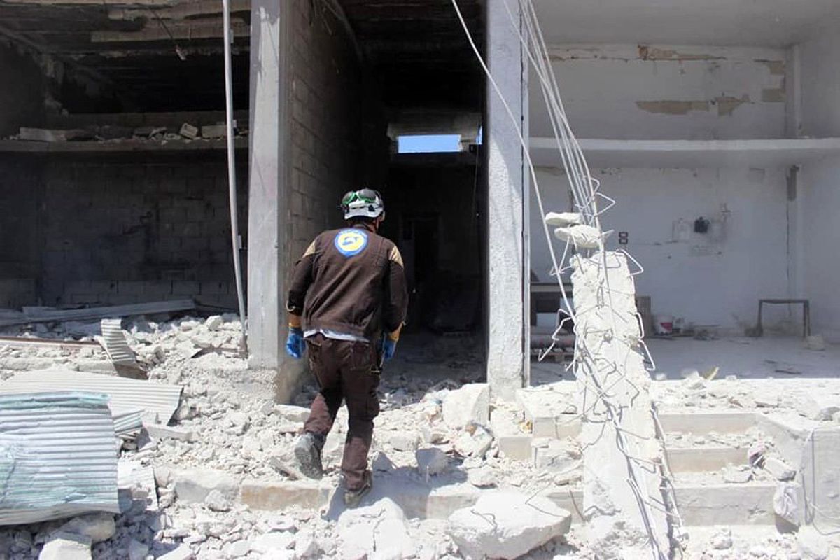 Esad Rejimi İdlib\'i bombaladı: 1 ölü