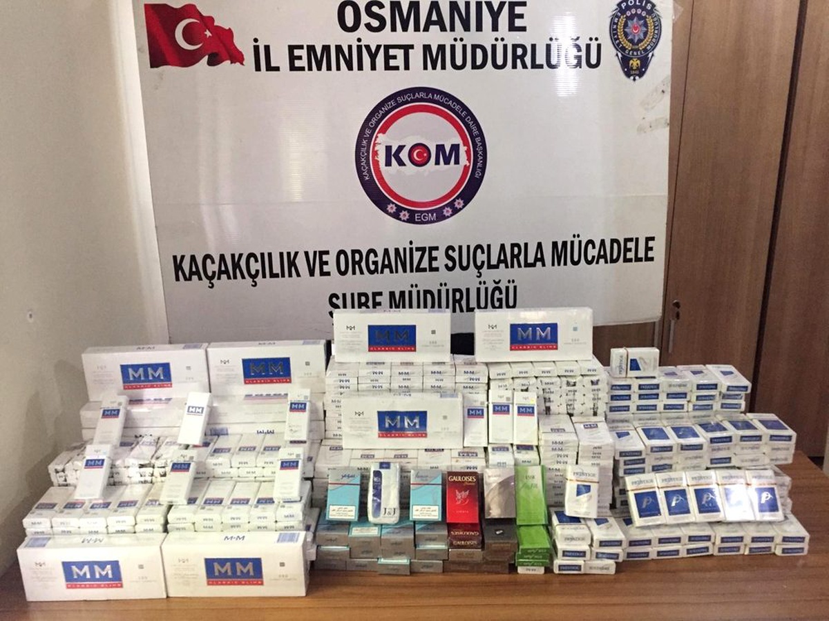 Evin ahırında gizlenen 805 paket kaçak sigara ele geçirildi