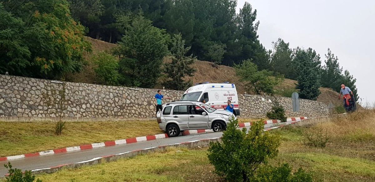 Karabük\'te trafik kazası: 1 yaralı