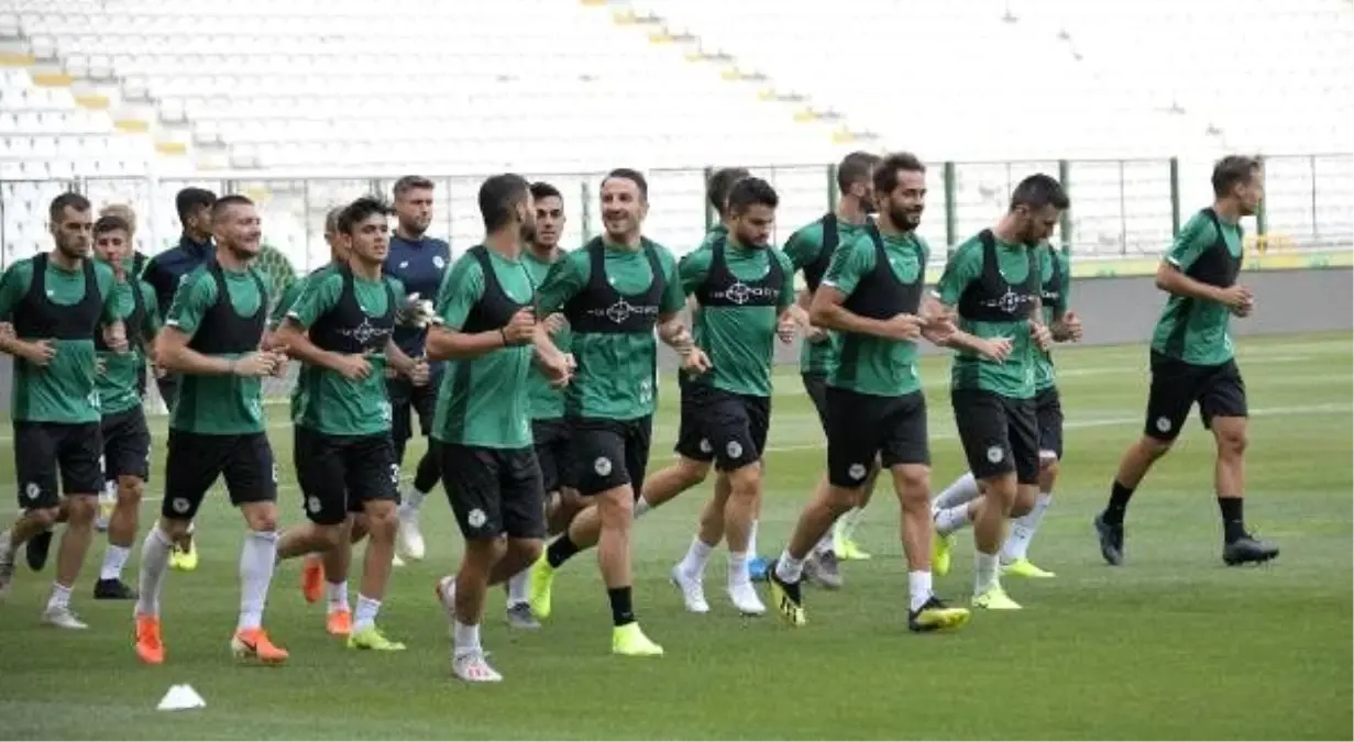 Konyaspor, Ankaragücü maçının provasını yaptı