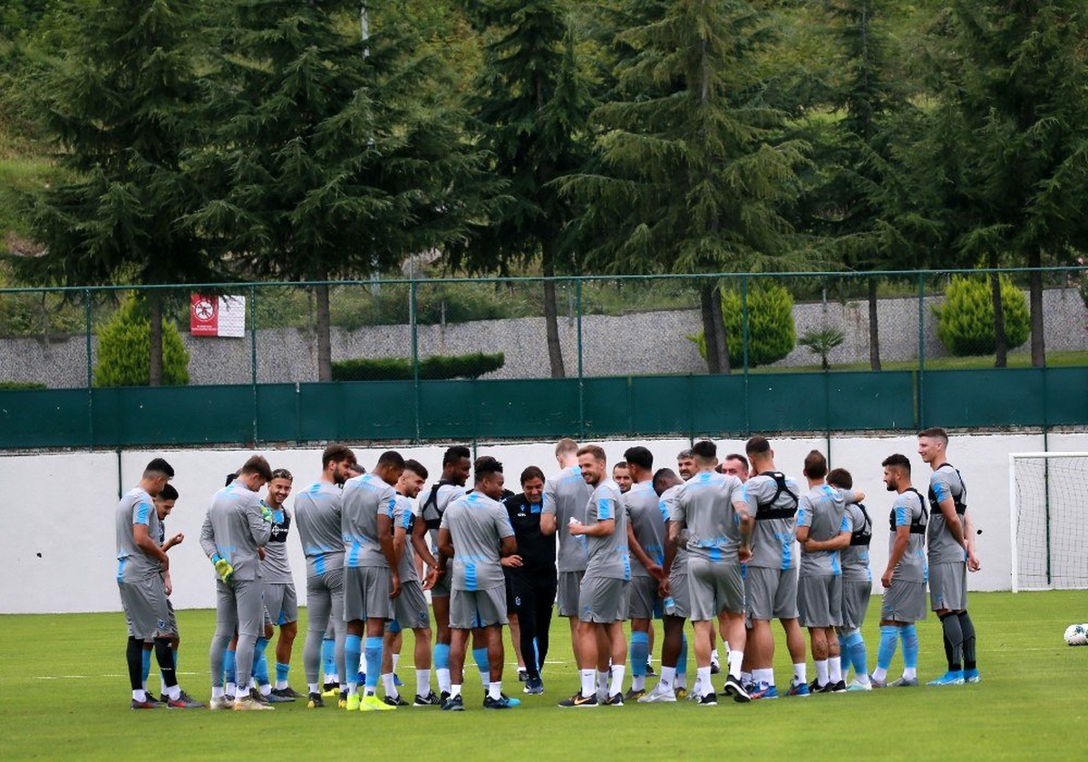 Trabzonspor, Kasımpaşa maçı hazırlıklarına başladı