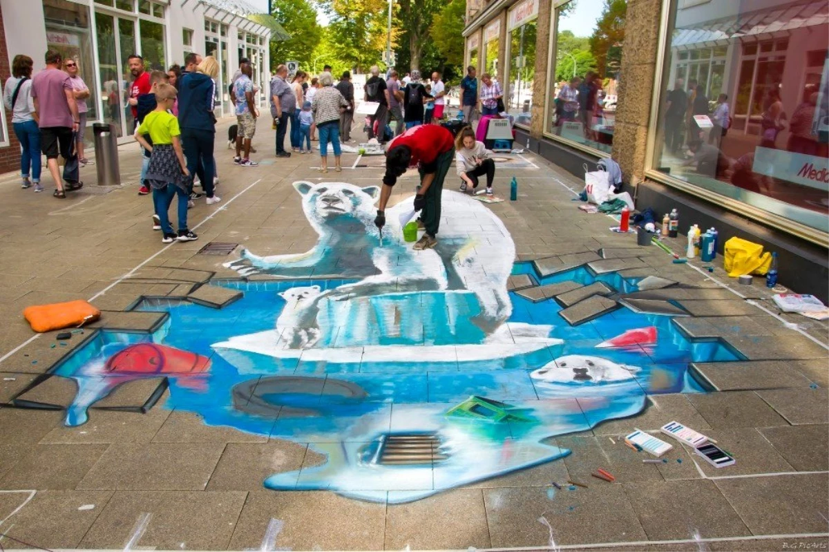Türk 3D sokak sanatçısından uluslararası başarı