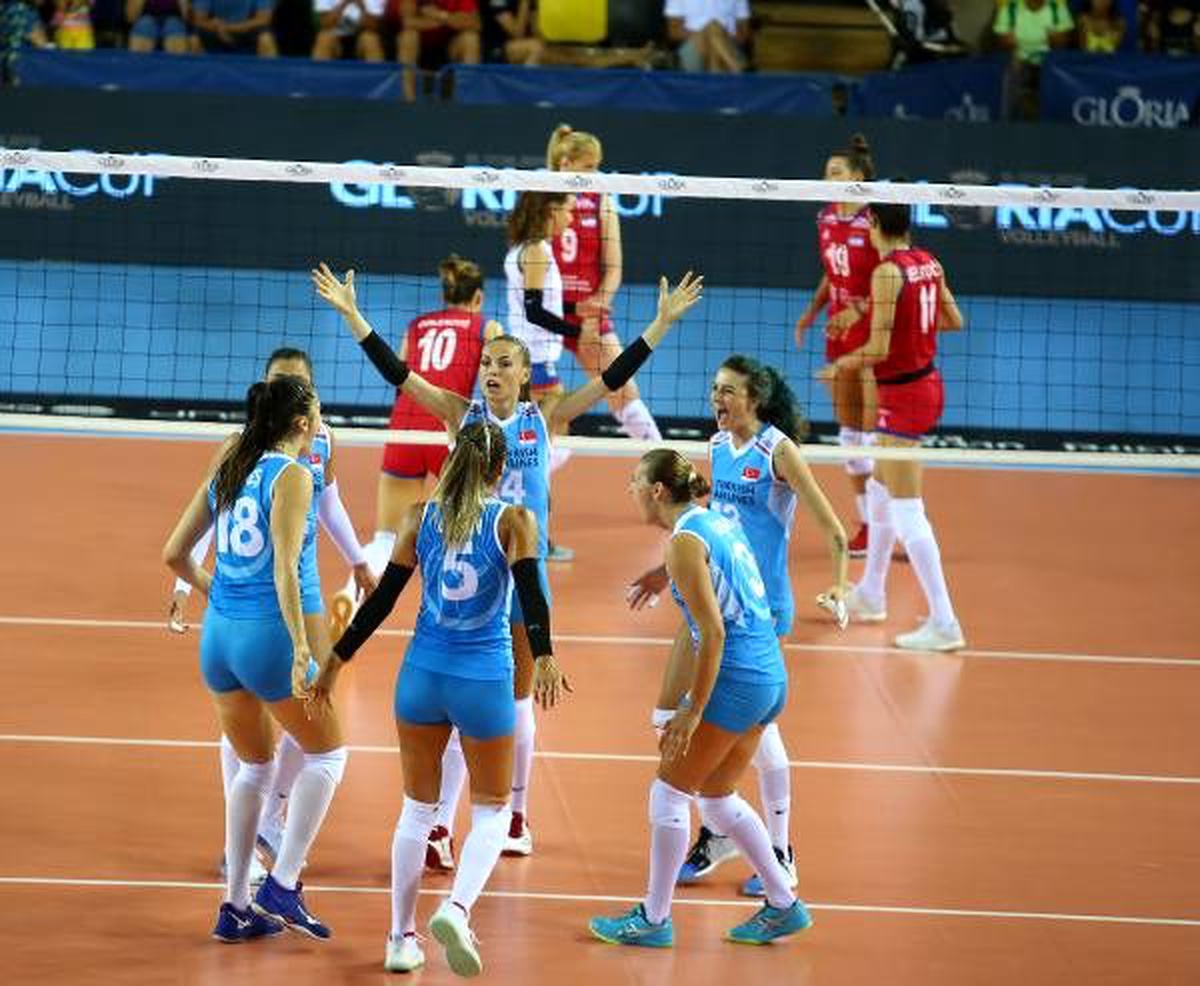 A Milli Kadın Voleybol Takımı, Gloria Cup\'ta ikinci oldu