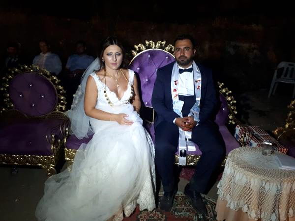 ABD\'den Çukurca\'ya gelin geldi