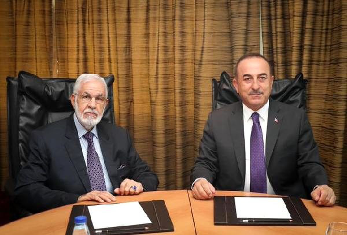 Çavuşoğlu, Libya Dışişleri Bakanı Tahir Siyala ile görüştü