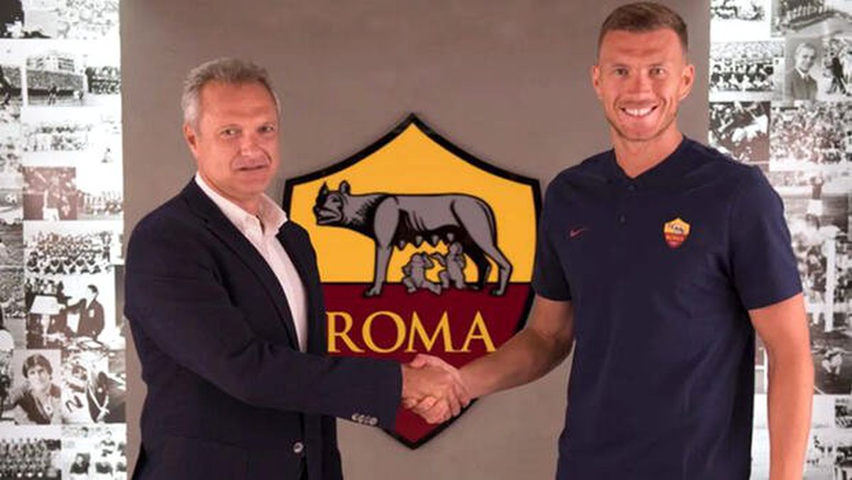 Edin Dzeko imzayı attı