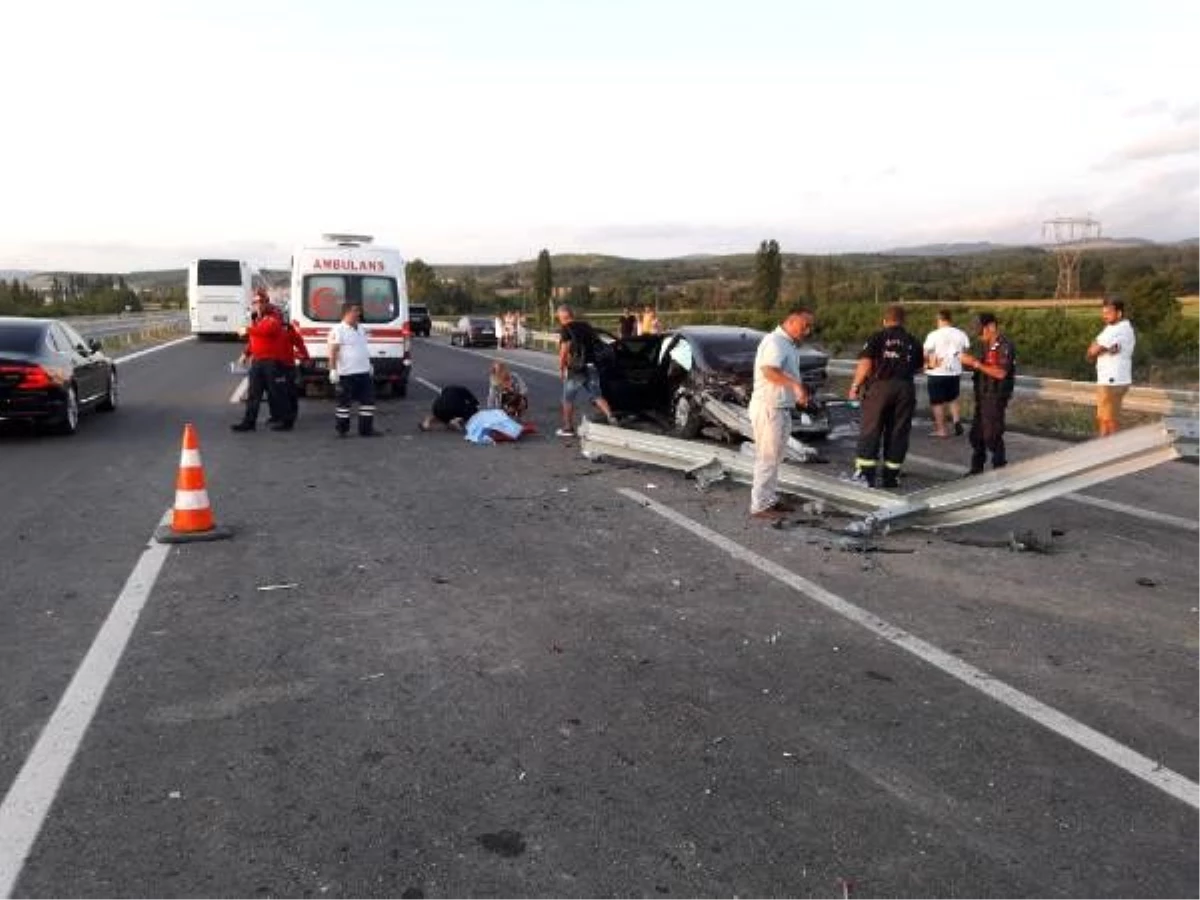 İzmir-İstanbul Otoyolunda kaza: 2 ölü, 2 yaralı