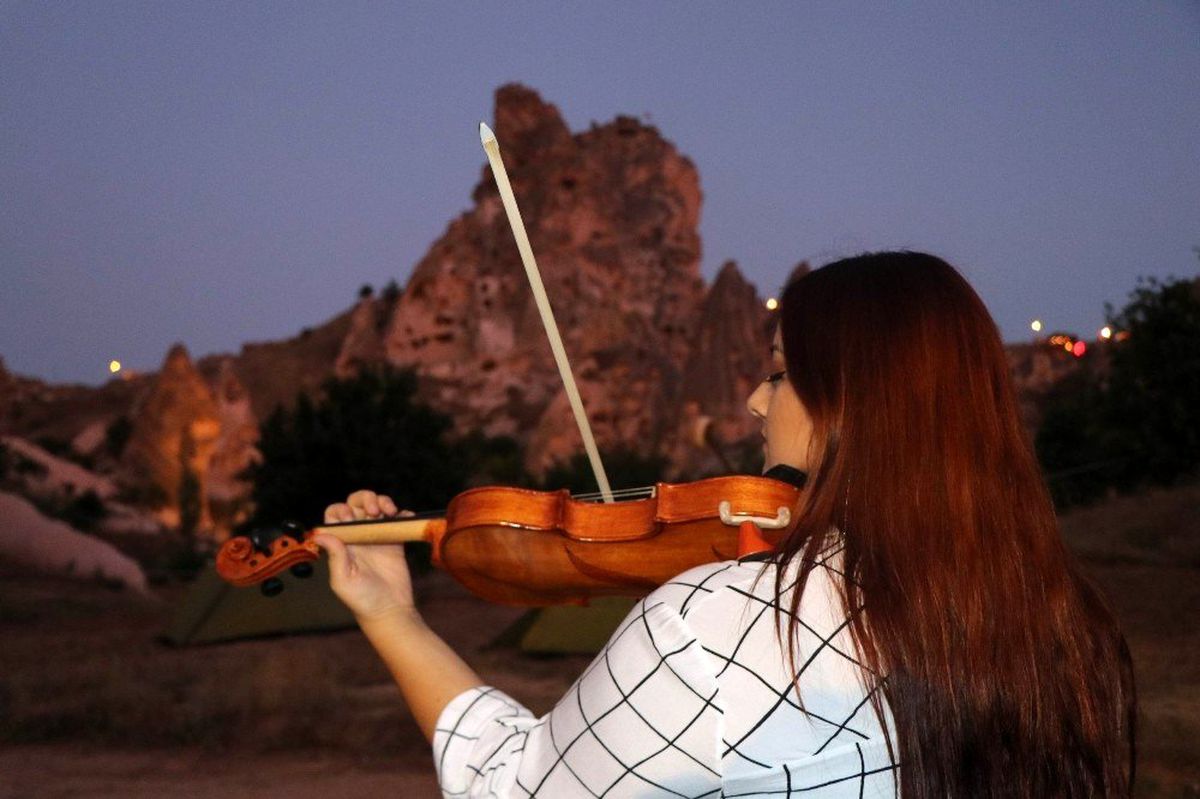 Kapadokya\'da çadır festivali başladı