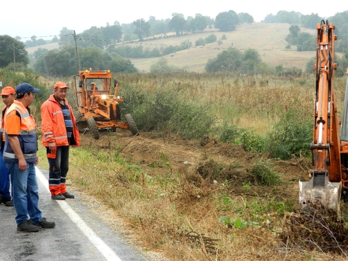 Pazaryeri Bursa yolunda 5\'nci etap çalışmaları başladı