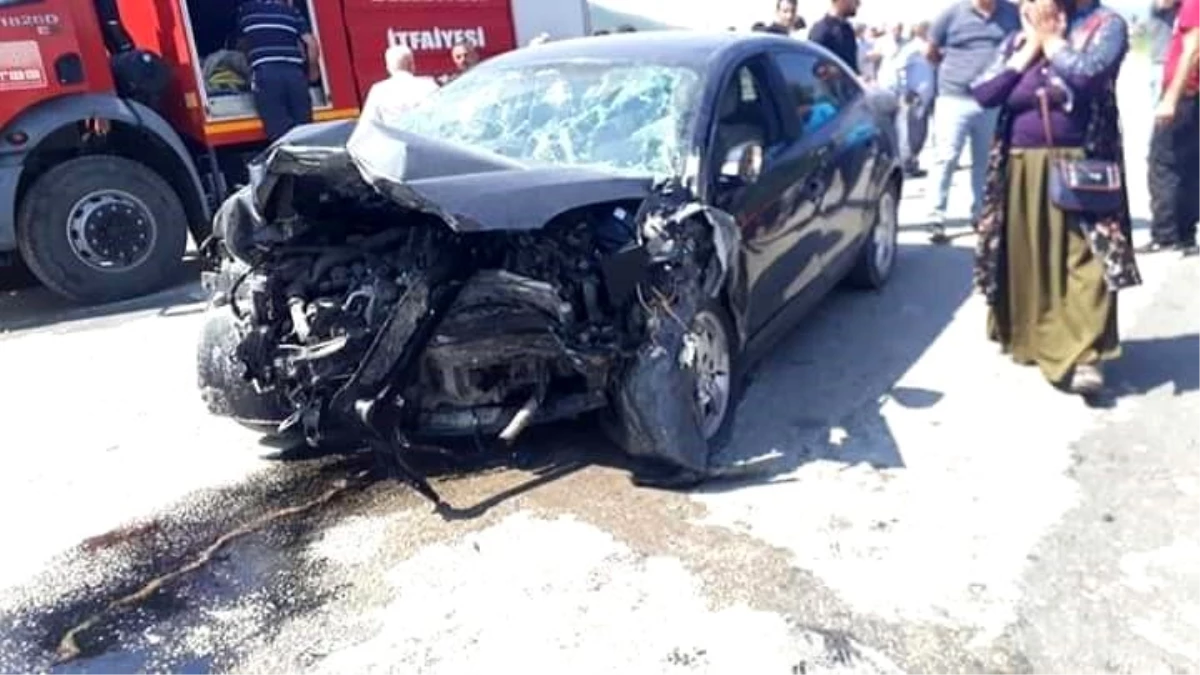 Sinop\'ta trafik kazası: 1 ölü, 3 yaralı
