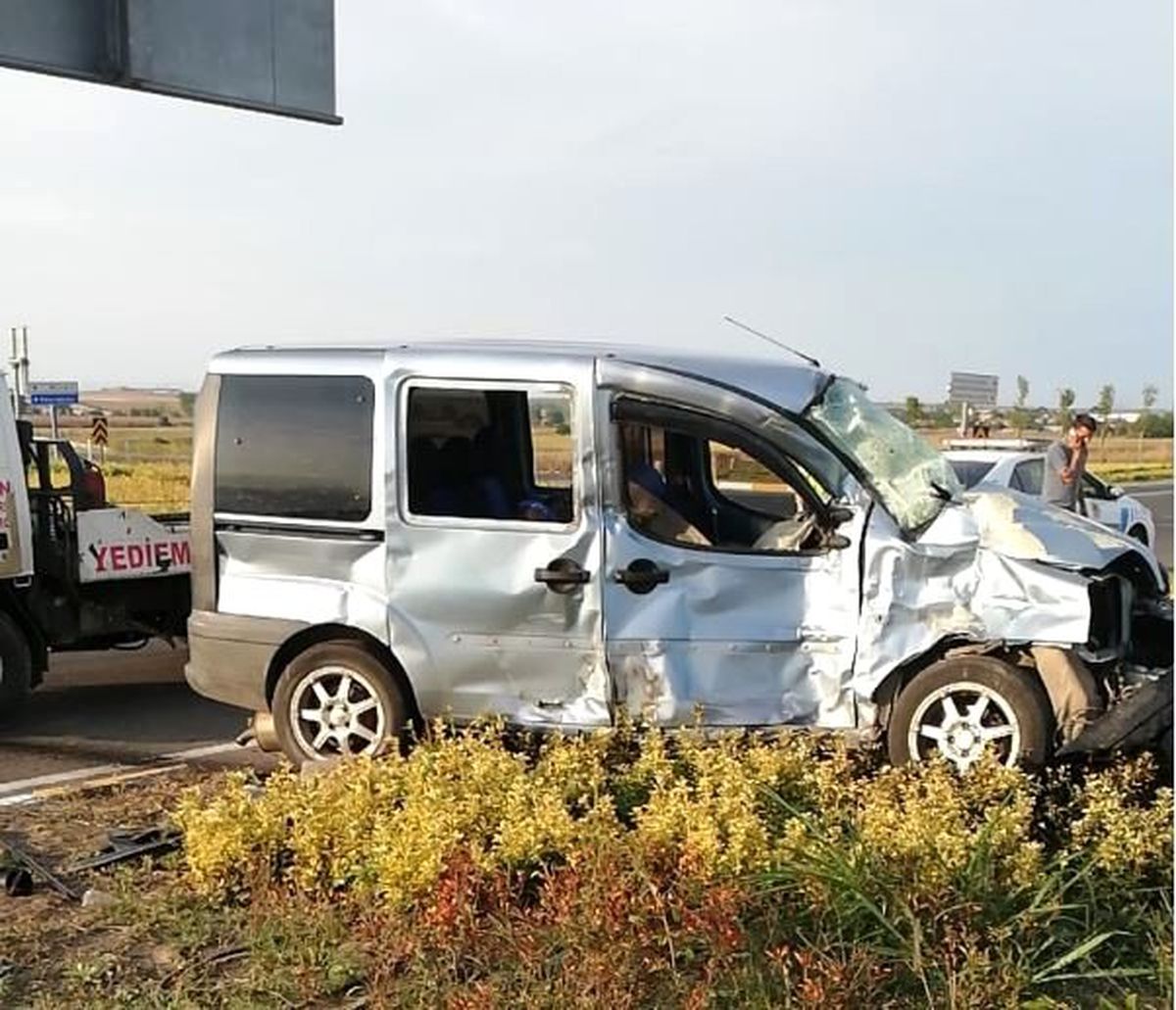 Tekirdağ\'da trafik kazası: 1 yaralı