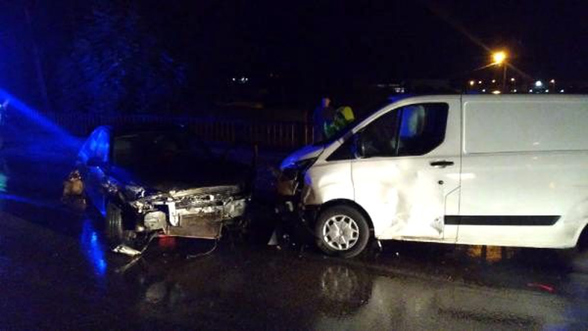 Aşırı yağış kazaya neden oldu: 1 yaralı