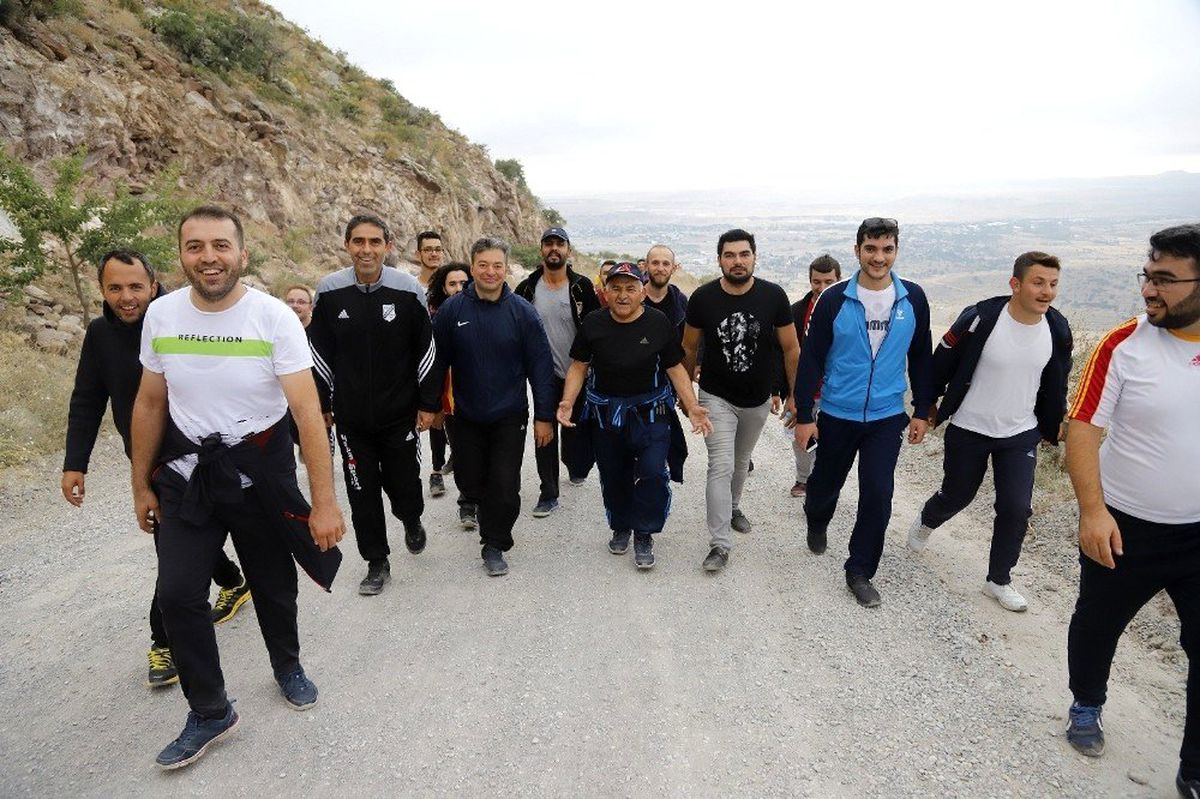 Başkan\'dan yürüyüş çağrısı