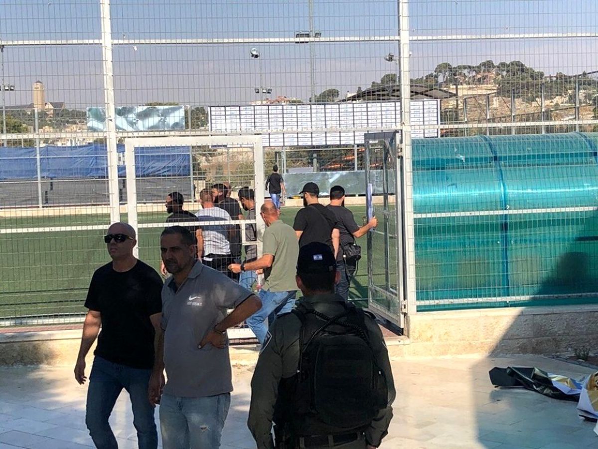 İsrail, Kudüs\'te stadyuma baskın düzenledi